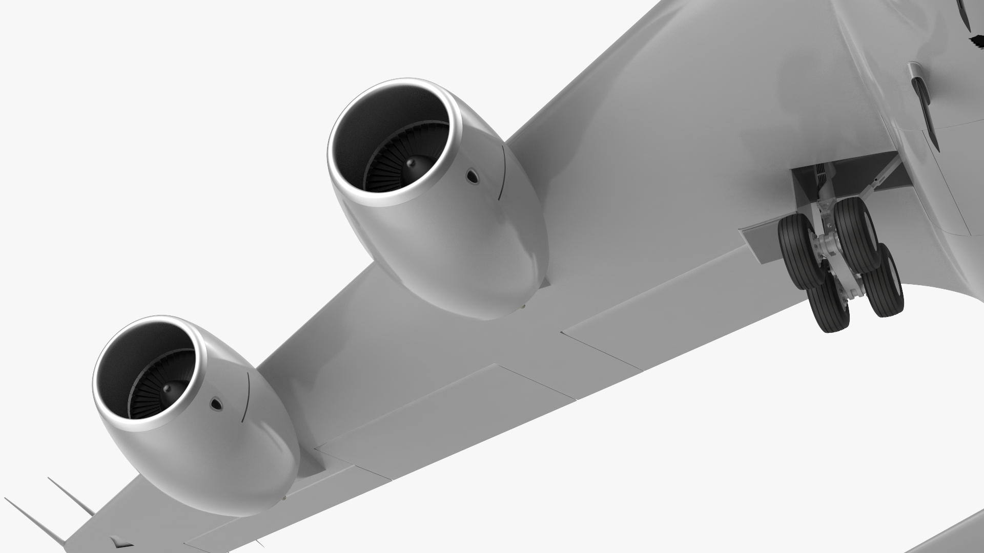 3D Boeing RC-135 Large Reconnaissance Aircraft model