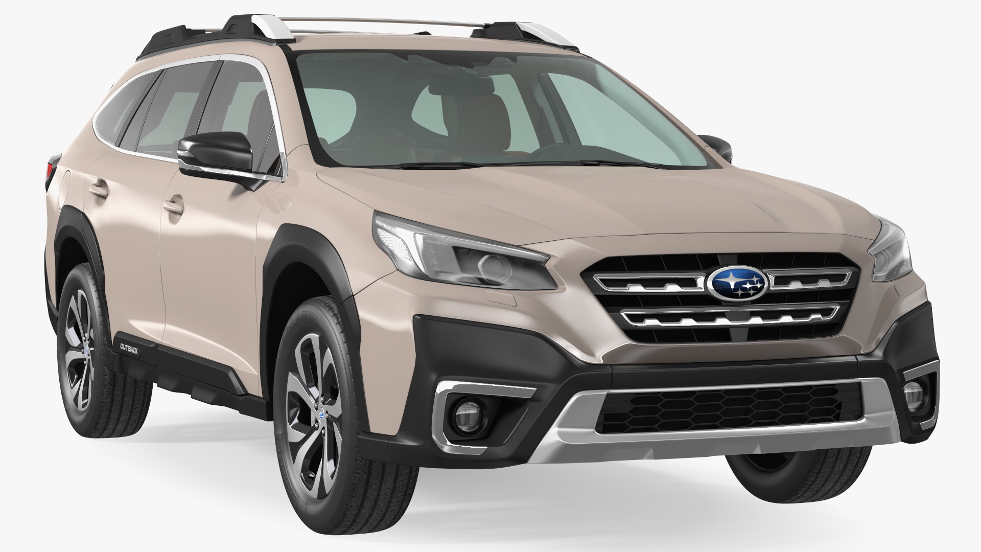 3D model Outback 2021 SUBARU Rigged for Maya