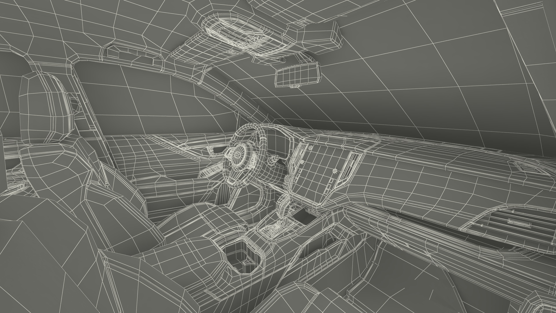 3D model Outback 2021 SUBARU Rigged for Maya
