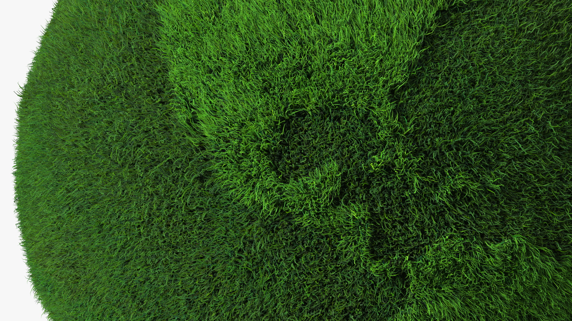 3D model Grass Stylized Earth Globe Fur