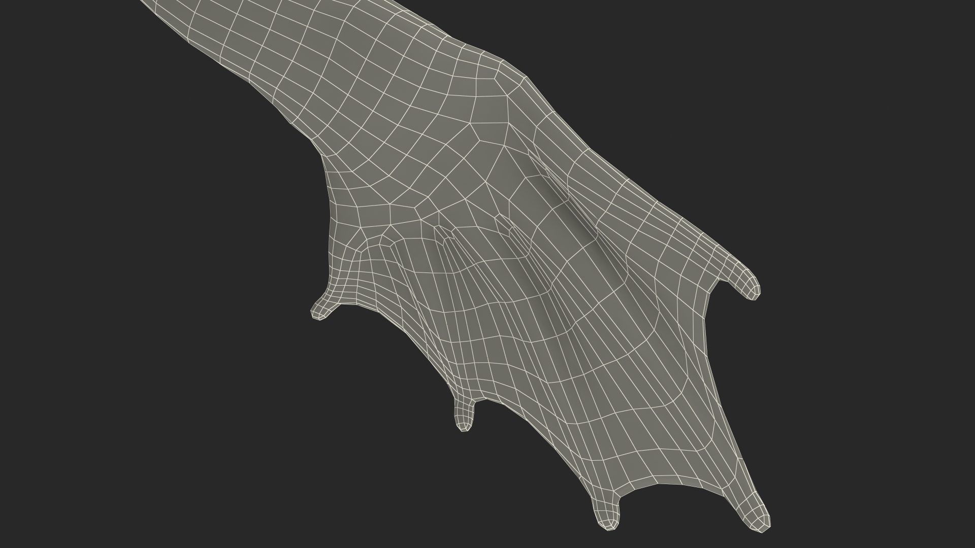3D model Tadpole Late Stage Rigged