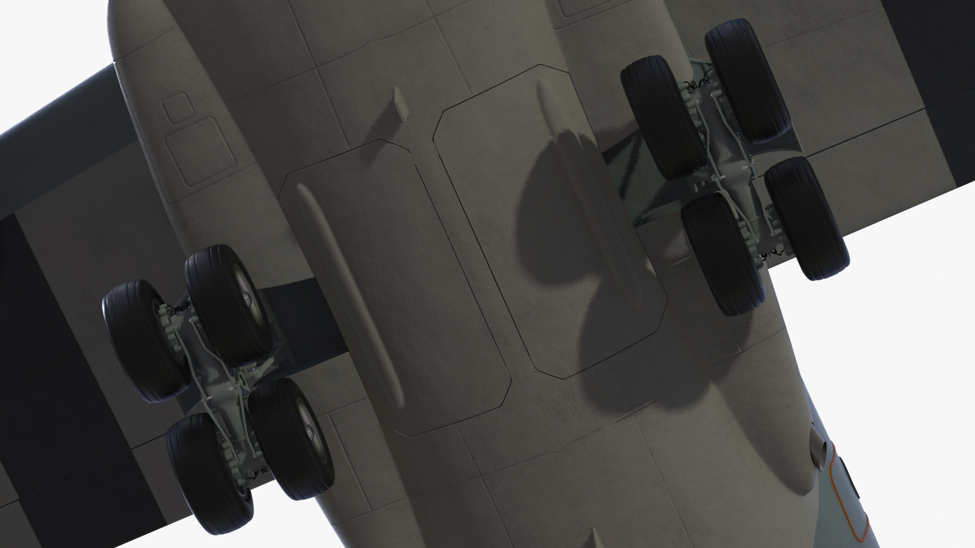 3D Medium Military Transport Aircraft Shaanxi Y 9