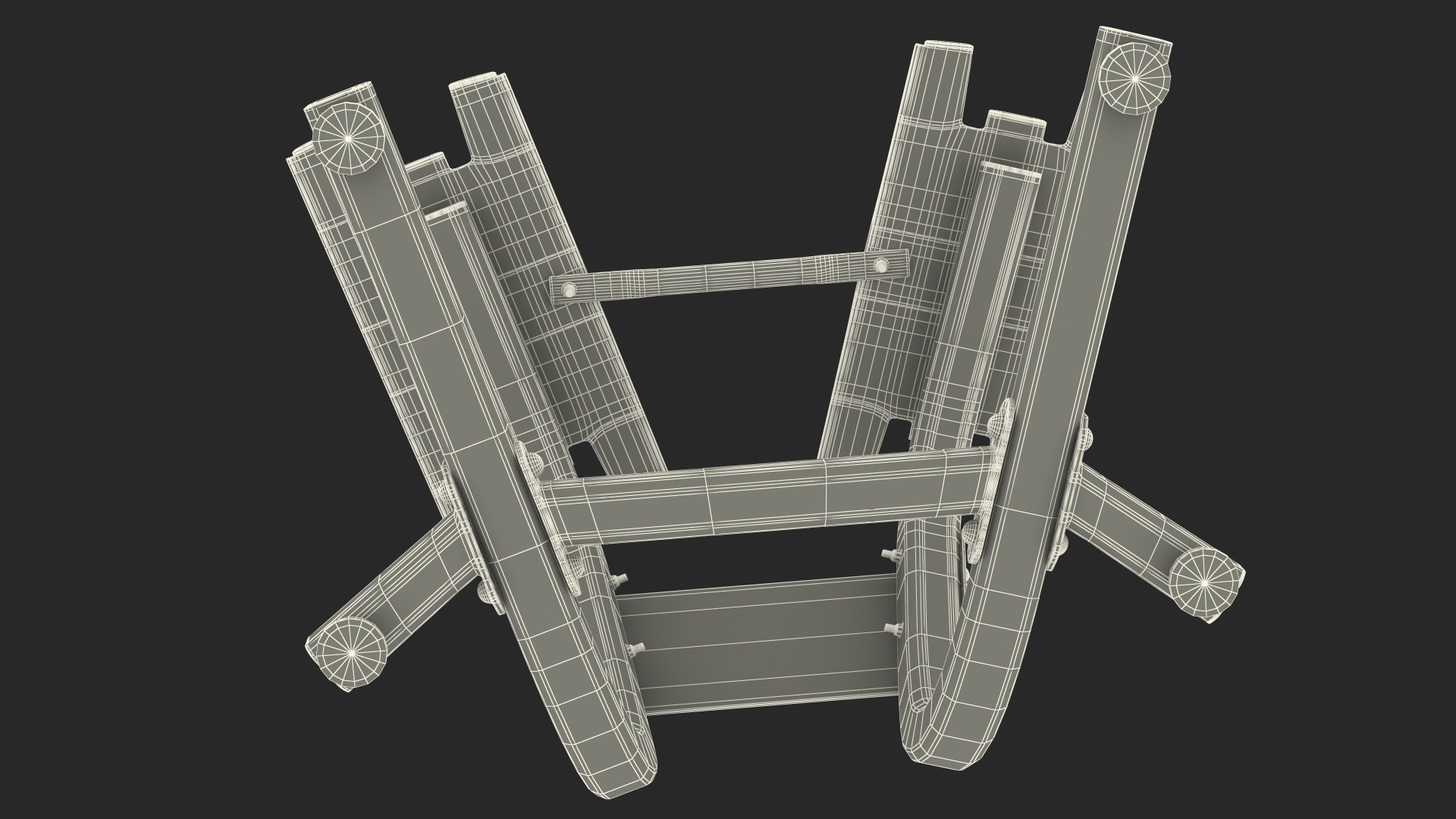 3D Fast Adjusting Dial Dumbbell Rack model