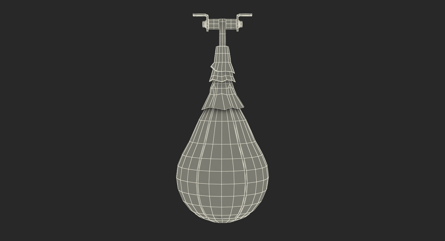 3D Punching Bag Speed Ball model