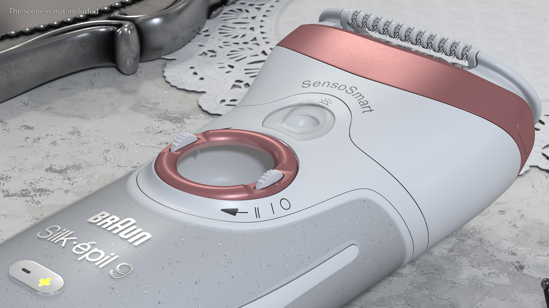 Braun Epilator Silk Epil 9 SensoSmart Pink 3D
