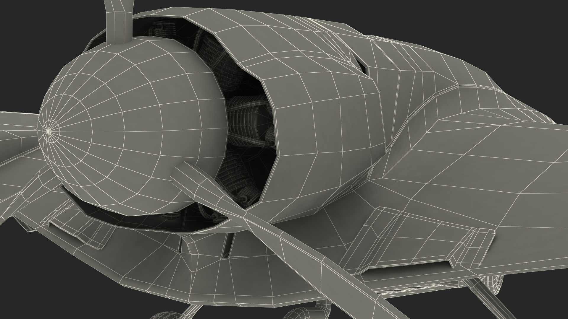 3D model Unmanned Combat Aerial Vehicle