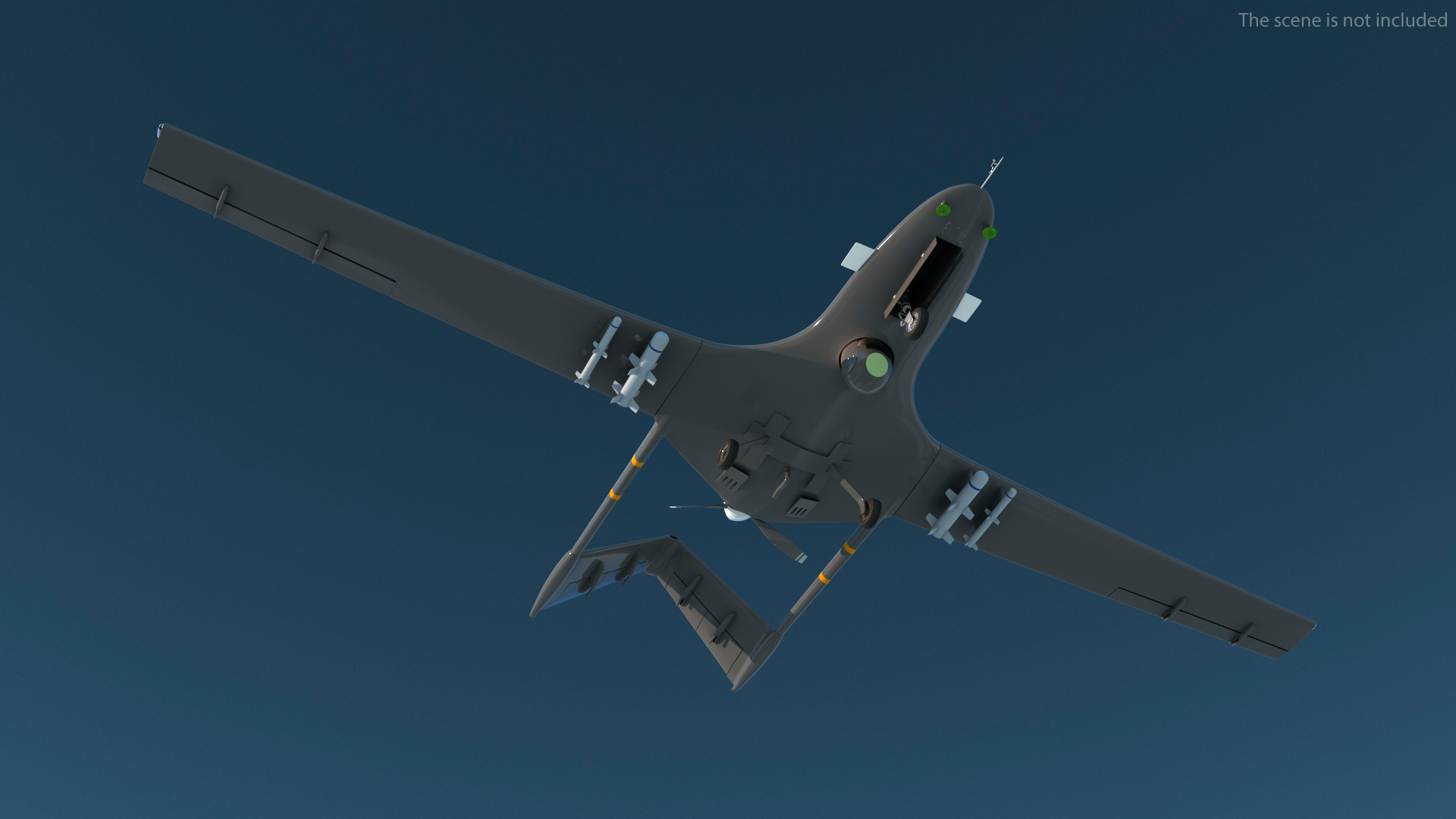 3D model Unmanned Combat Aerial Vehicle
