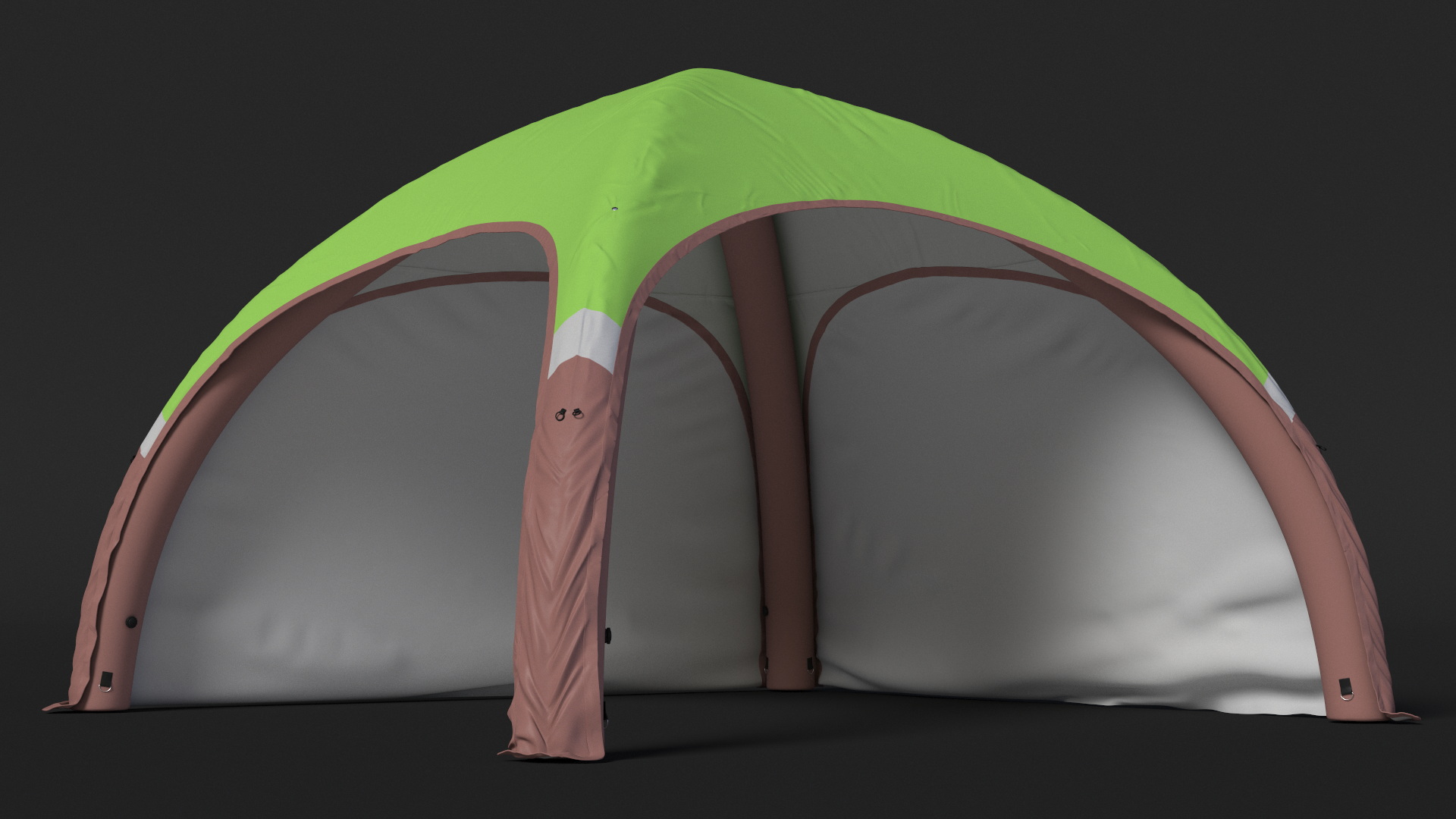 3D Air Dome Tent model