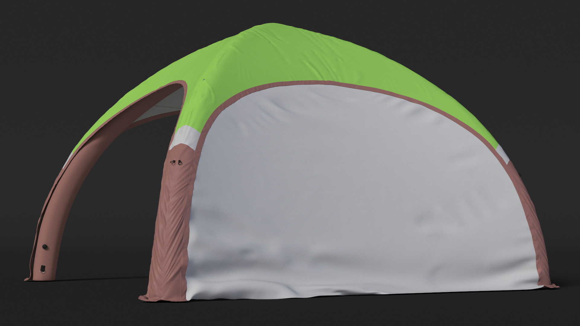 3D Air Dome Tent model
