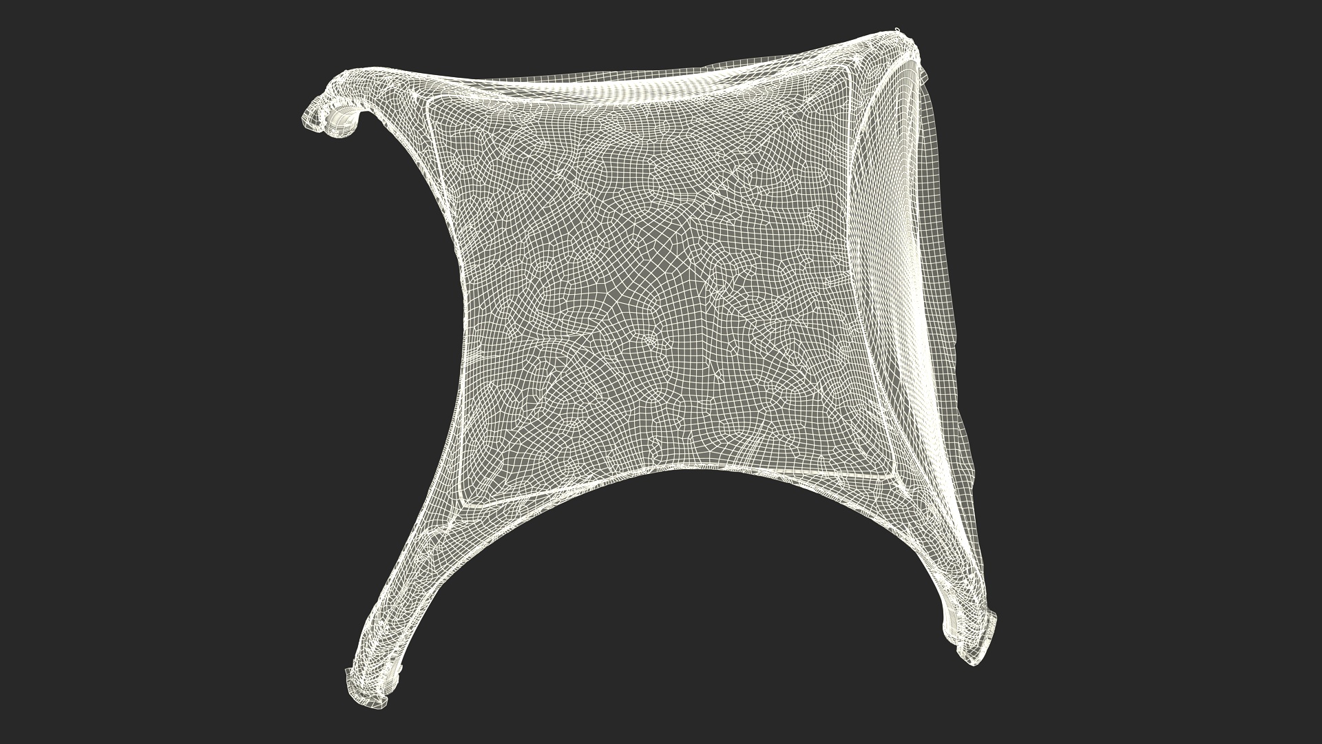 3D Air Dome Tent model