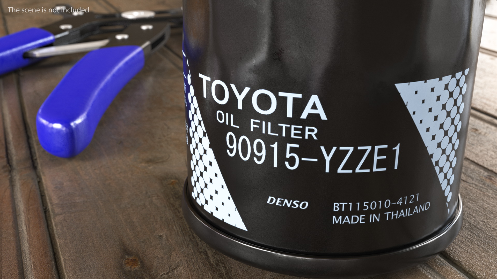 Denso Oil Filter for Toyota 3D