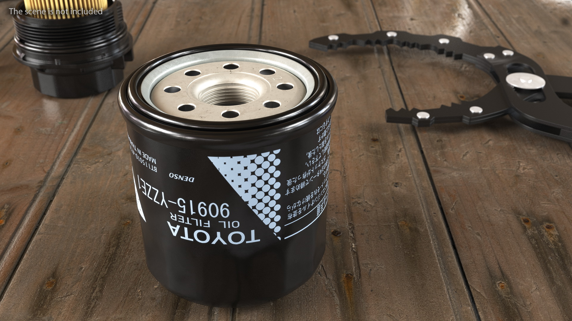 Denso Oil Filter for Toyota 3D