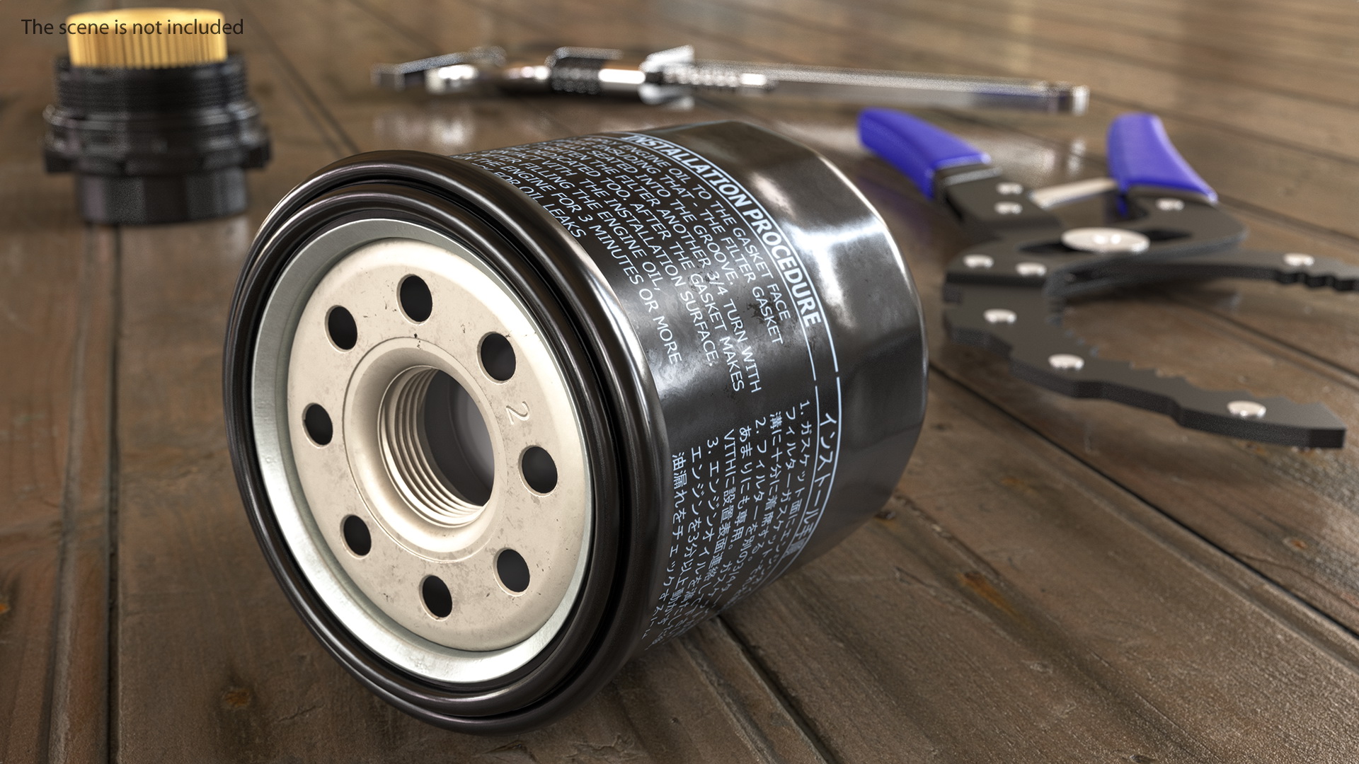 Denso Oil Filter for Toyota 3D