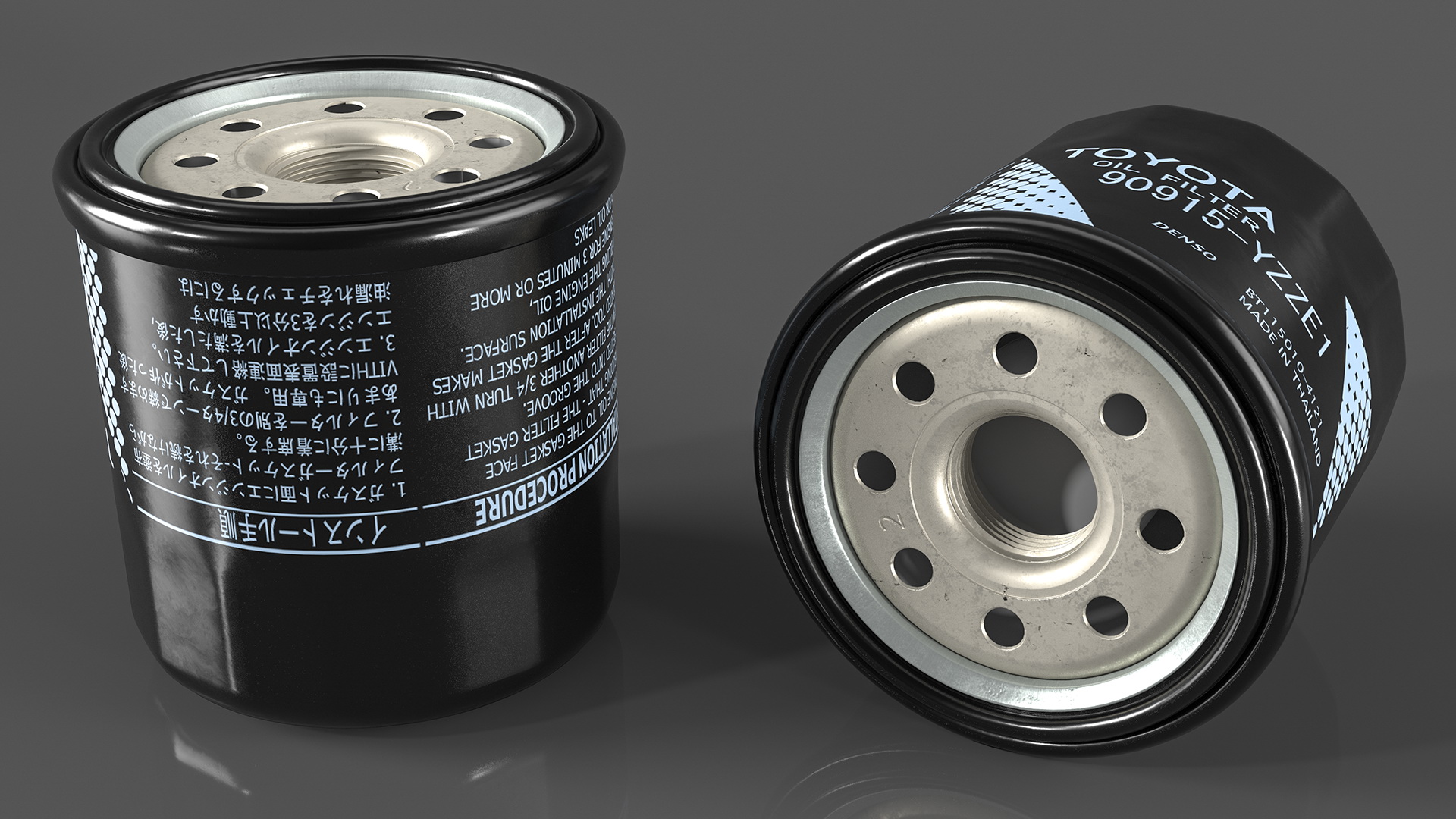 Denso Oil Filter for Toyota 3D