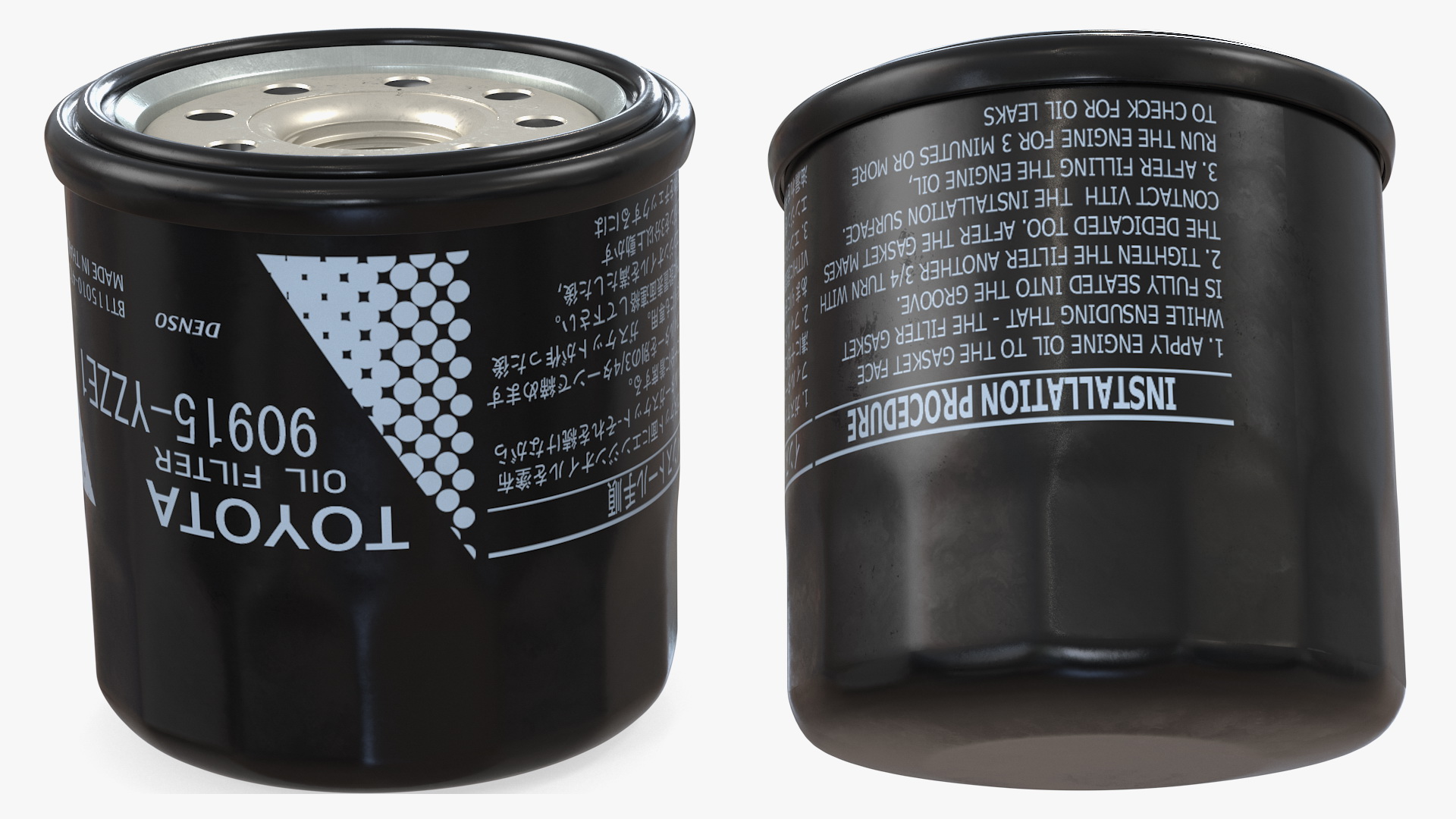 Denso Oil Filter for Toyota 3D