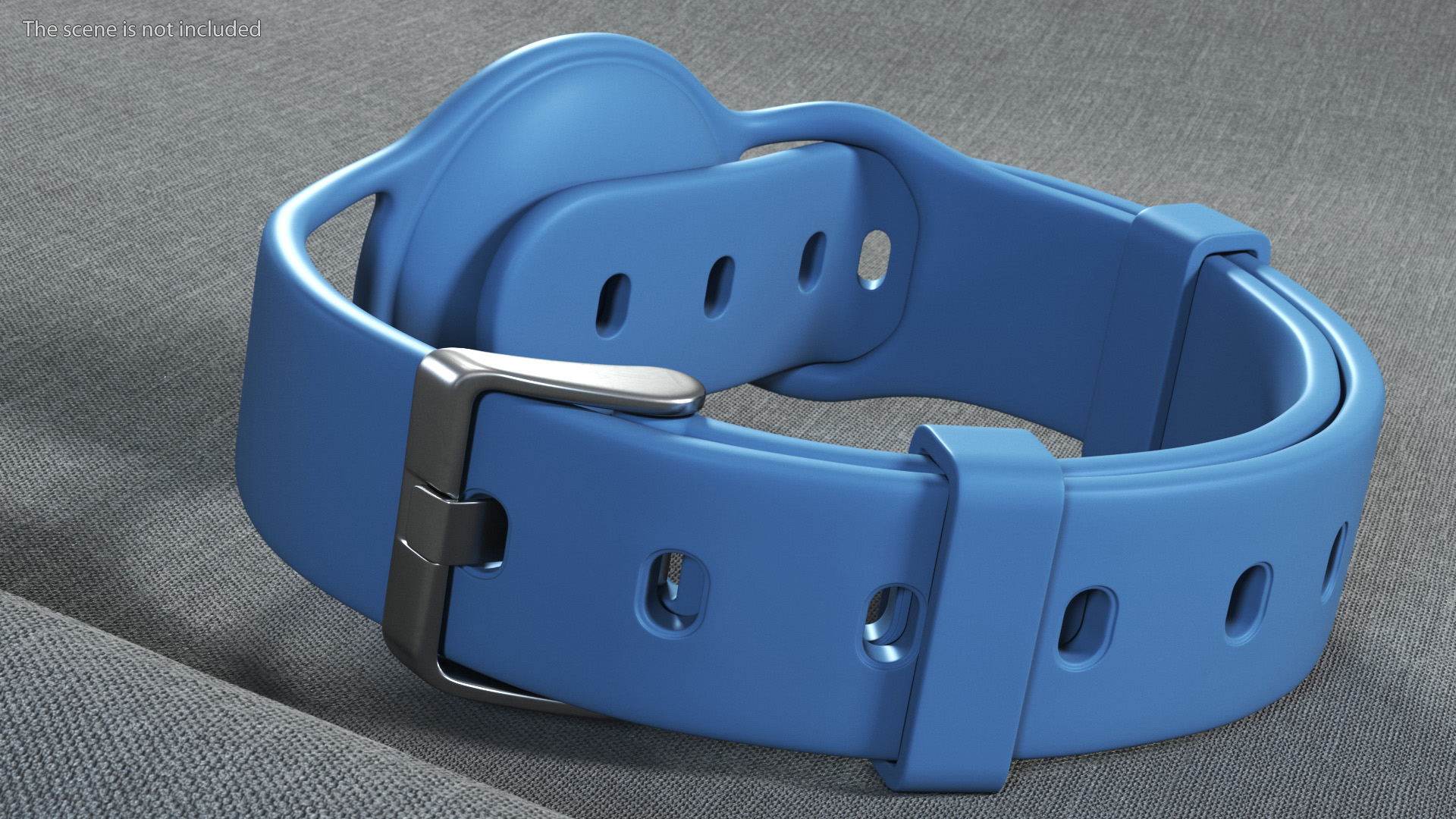 3D Apple AirTag Dog Collar model