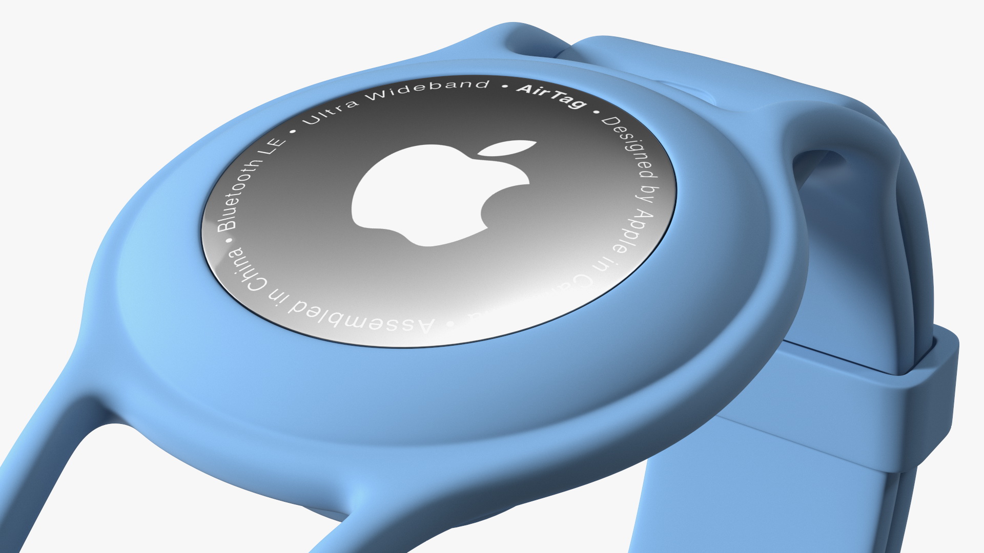 3D Apple AirTag Dog Collar model
