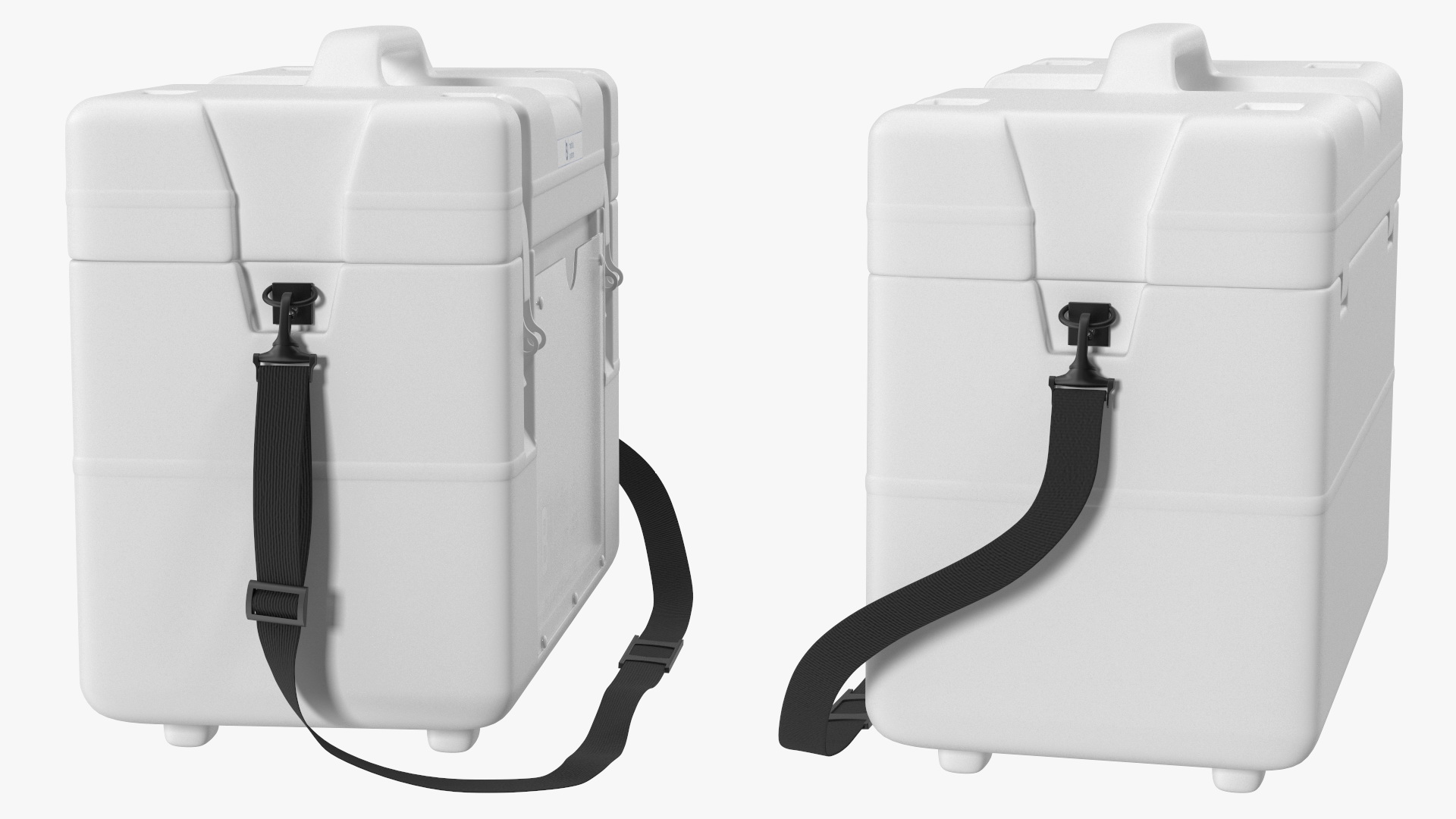 Vaccine Transport Box White 3D