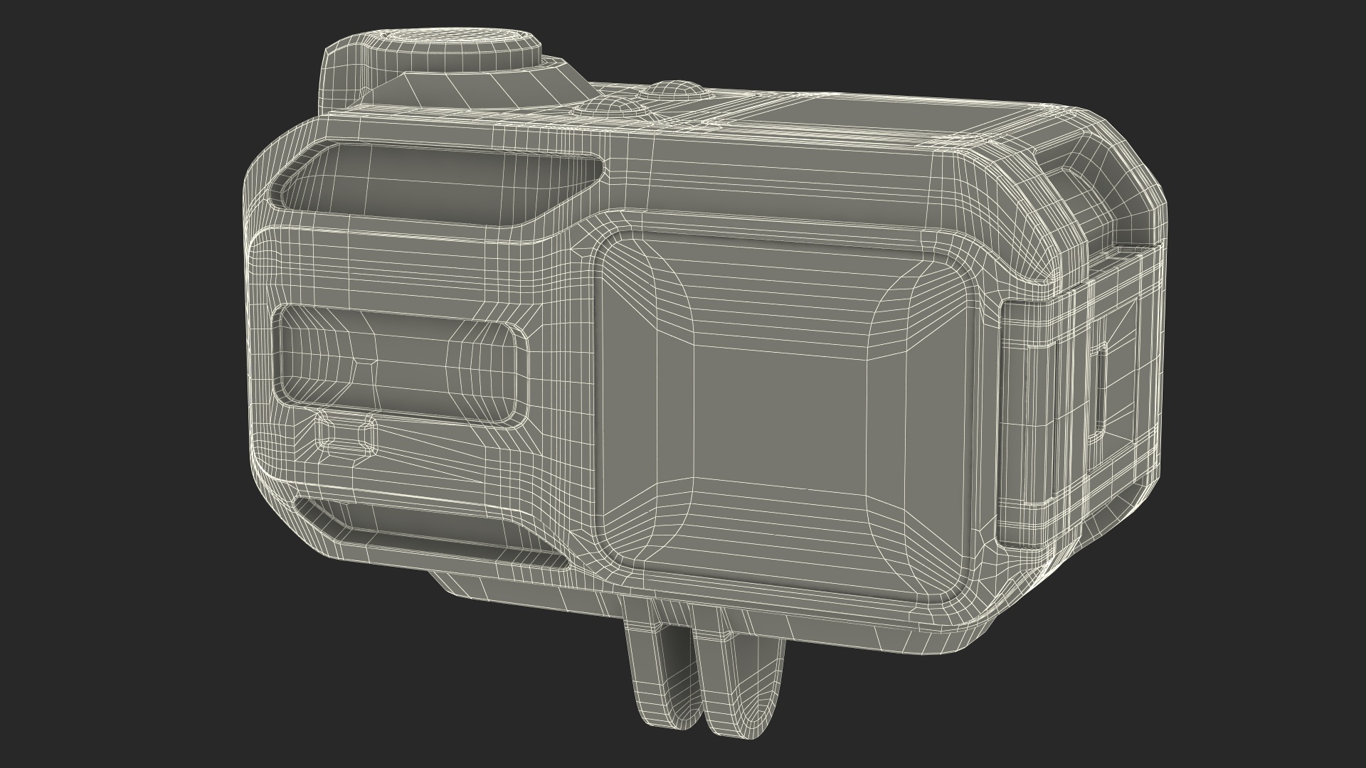 3D Garmin VIRB X Action Camera Detached