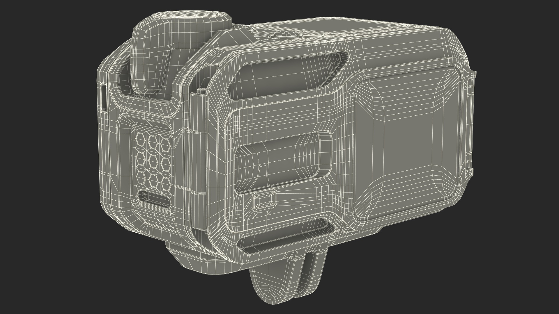 3D Garmin VIRB X Action Camera Detached