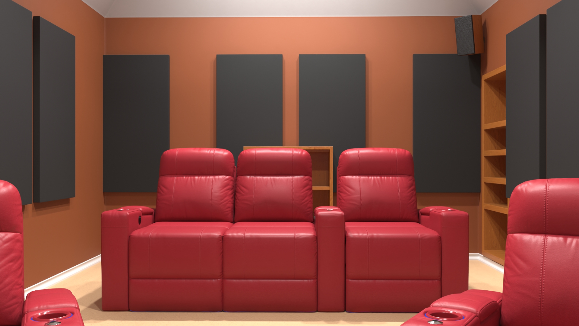 Home Theater Room 3D