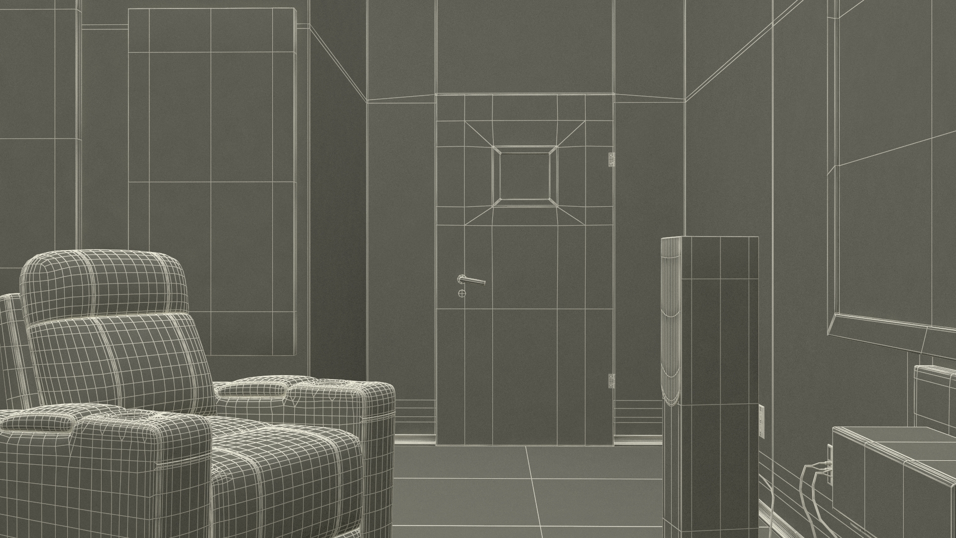 Home Theater Room 3D