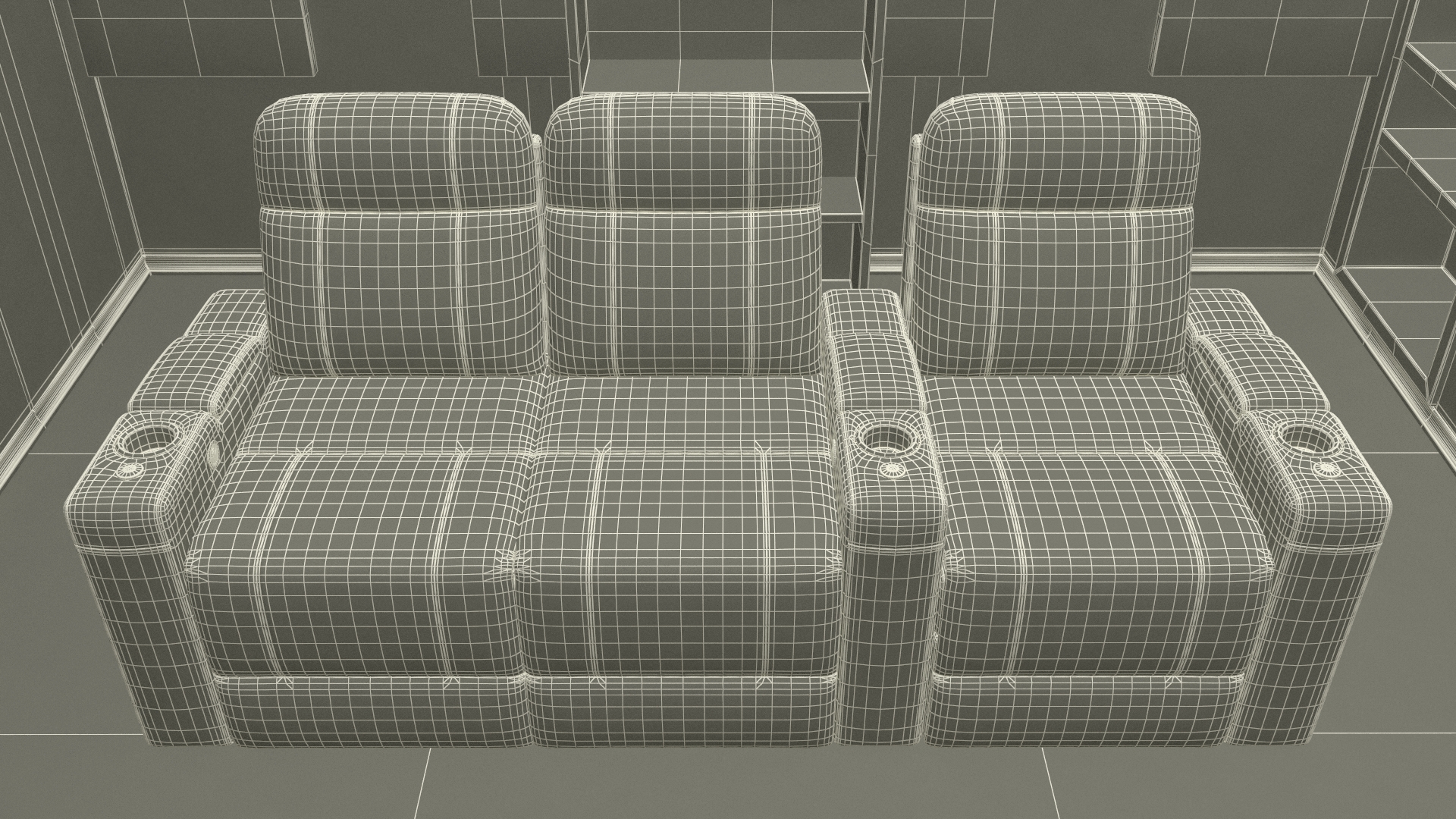 Home Theater Room 3D