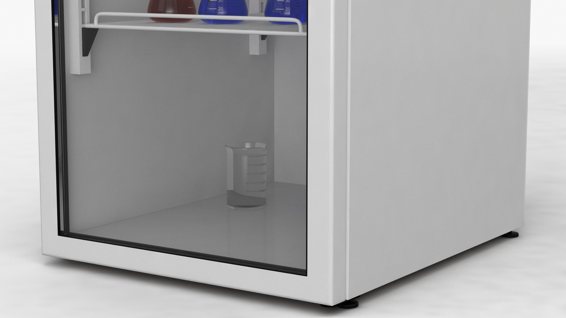 3D model Labcold Cooled Incubator 340L with Flask