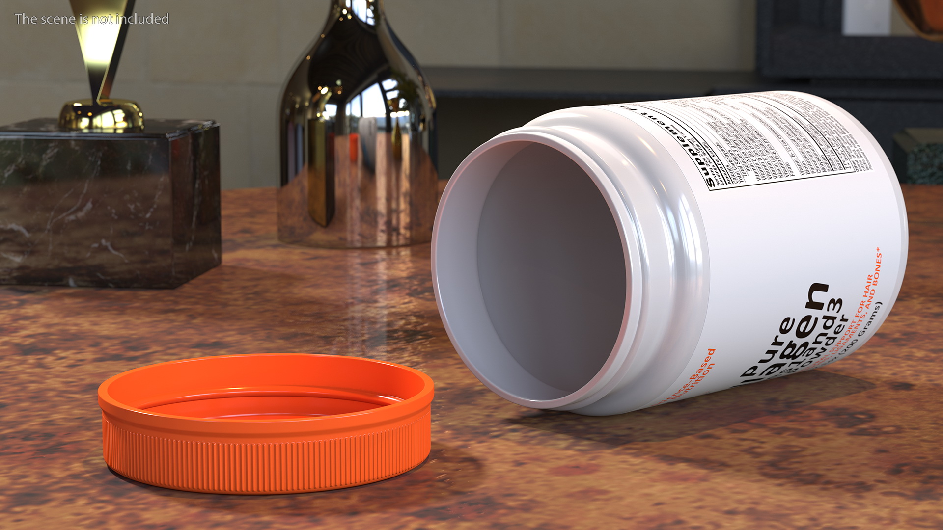 3D Doctors Best Collagen Powder model
