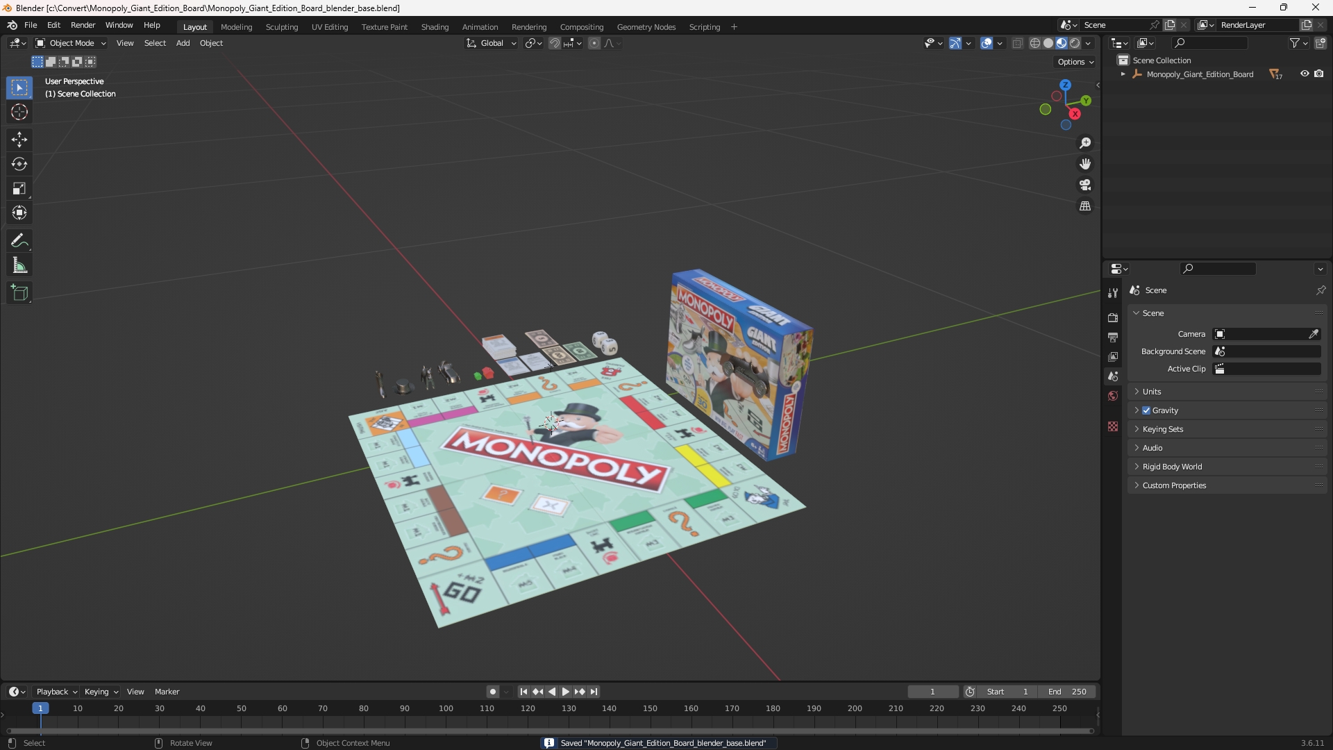 Monopoly Giant Edition Board - view 10