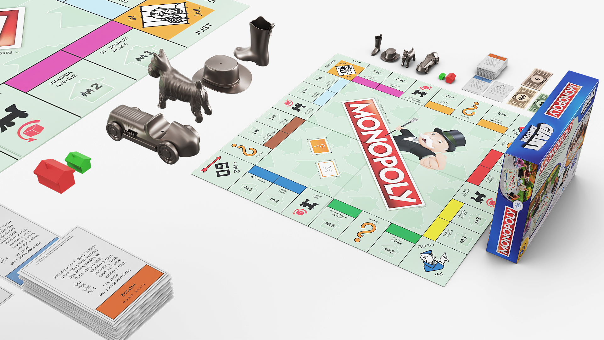 Monopoly Giant Edition Board - view 3