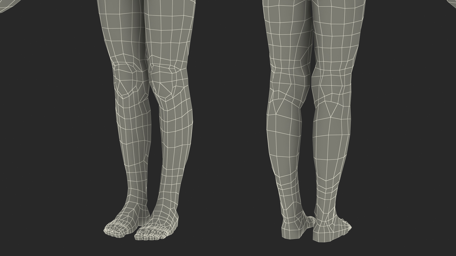 3D Black Child Boy Beach Style Rigged for Cinema 4D model