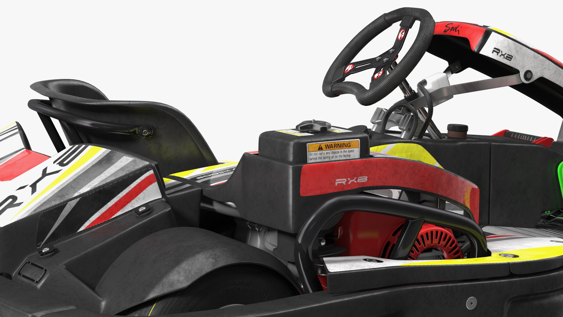 3D SODI RX8 Kart Used model