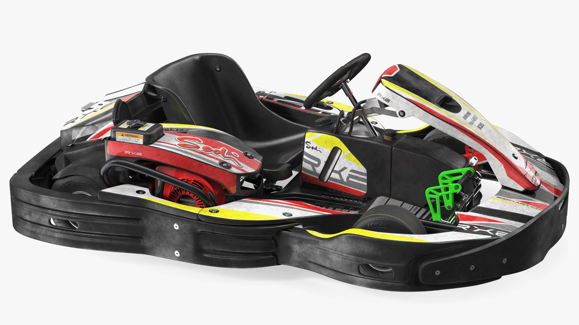 3D SODI RX8 Kart Used model