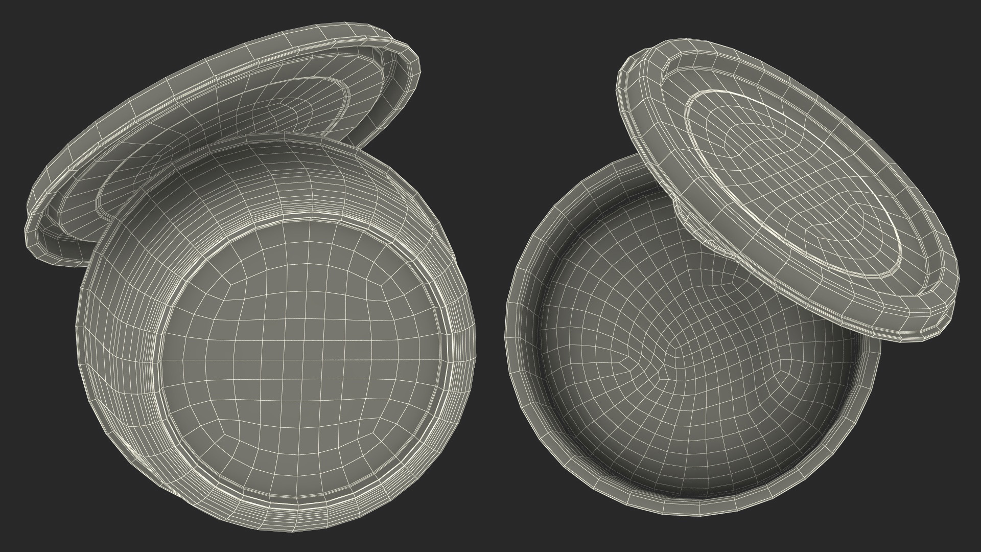 Pot Blue Toy Slimes 3D model