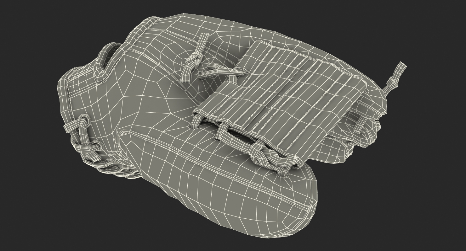 3D model Vintage Baseball Glove Generic