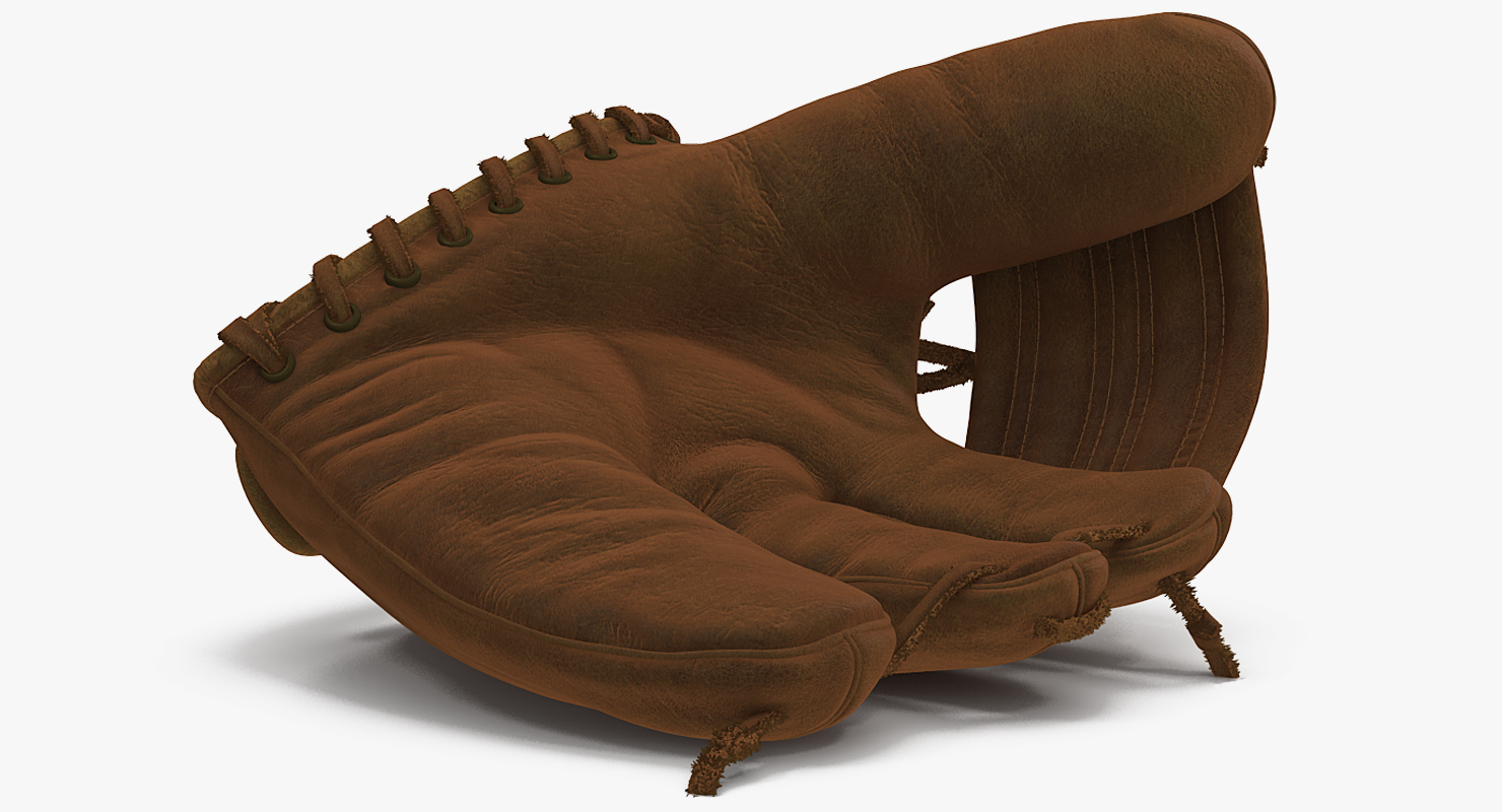 3D model Vintage Baseball Glove Generic