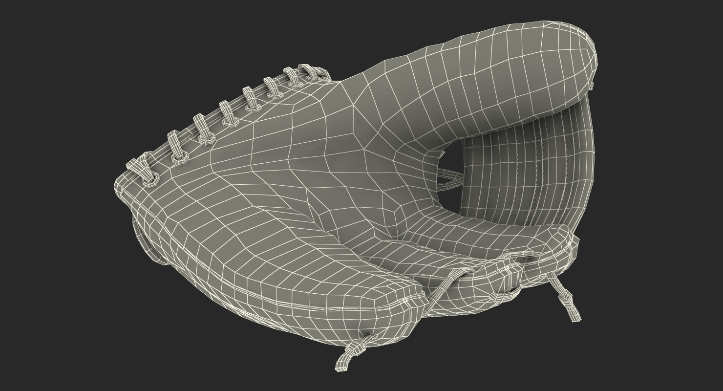 3D model Vintage Baseball Glove Generic