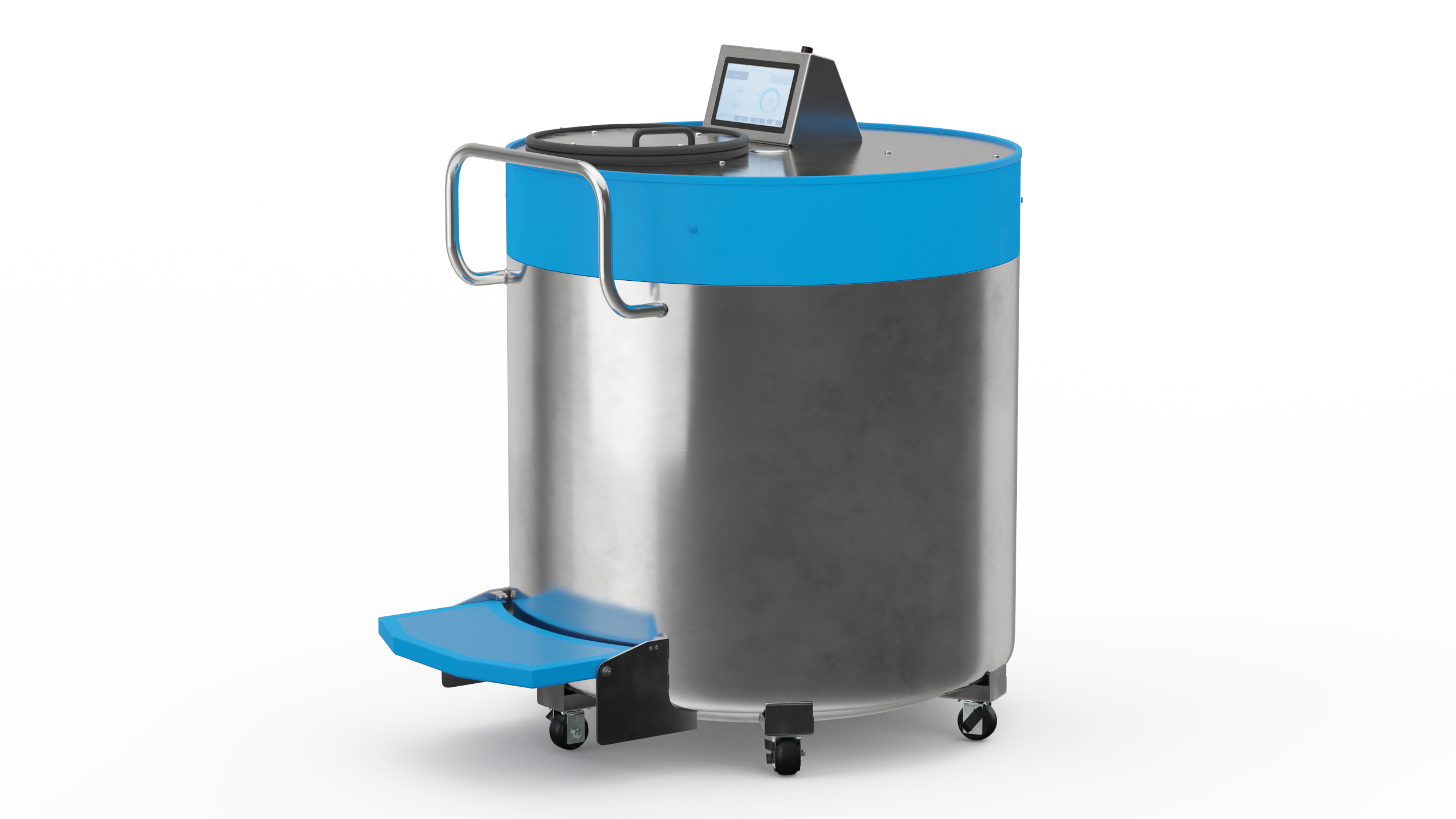 3D Cryogenic Freezer with Cryo-boxes model