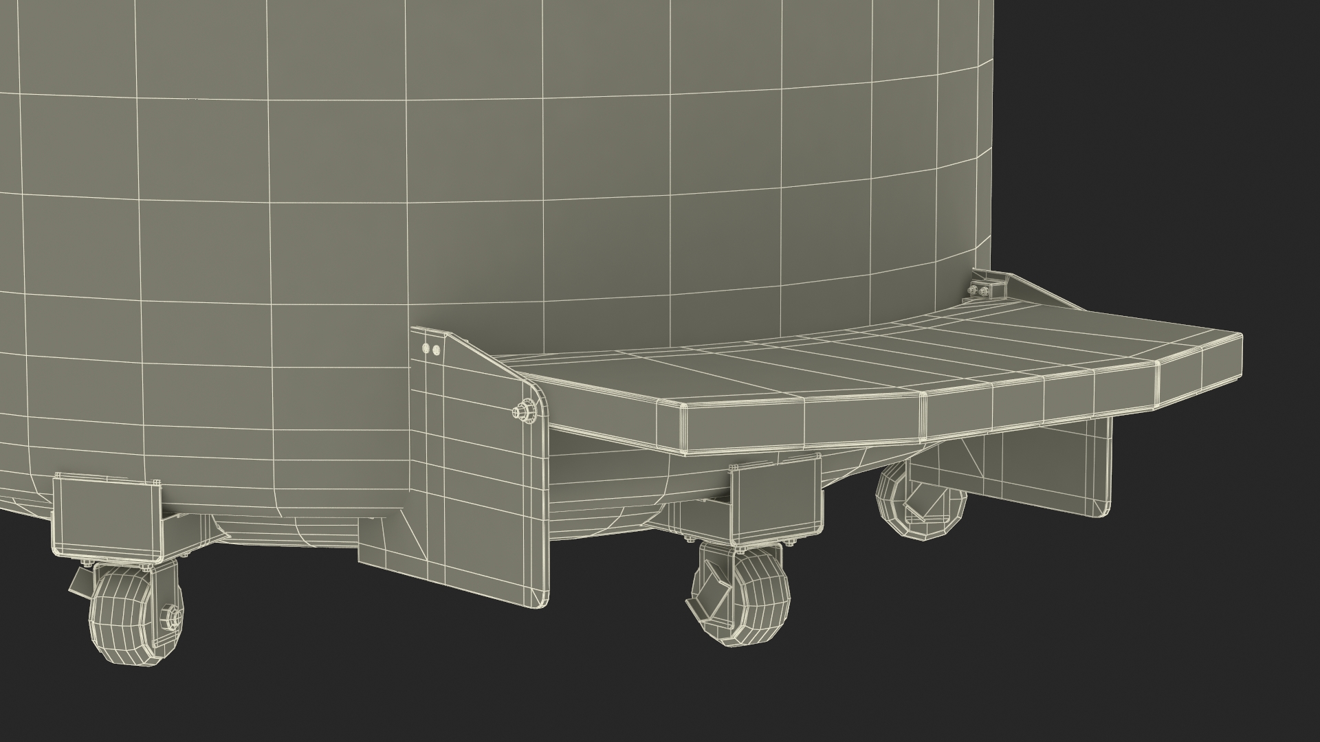 3D Cryogenic Freezer with Cryo-boxes model