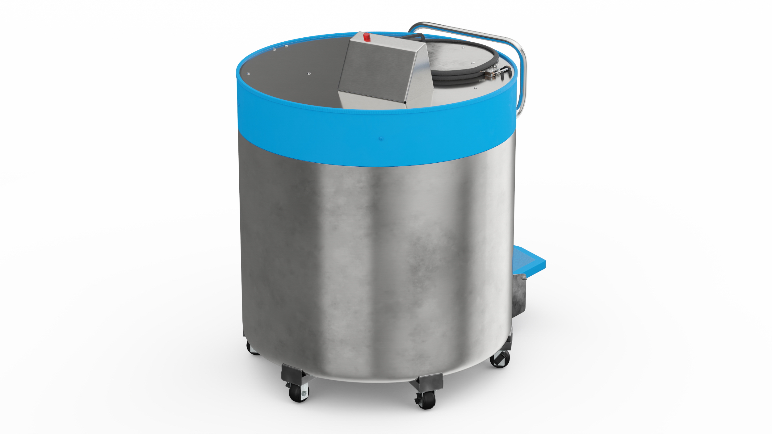 3D Cryogenic Freezer with Cryo-boxes model
