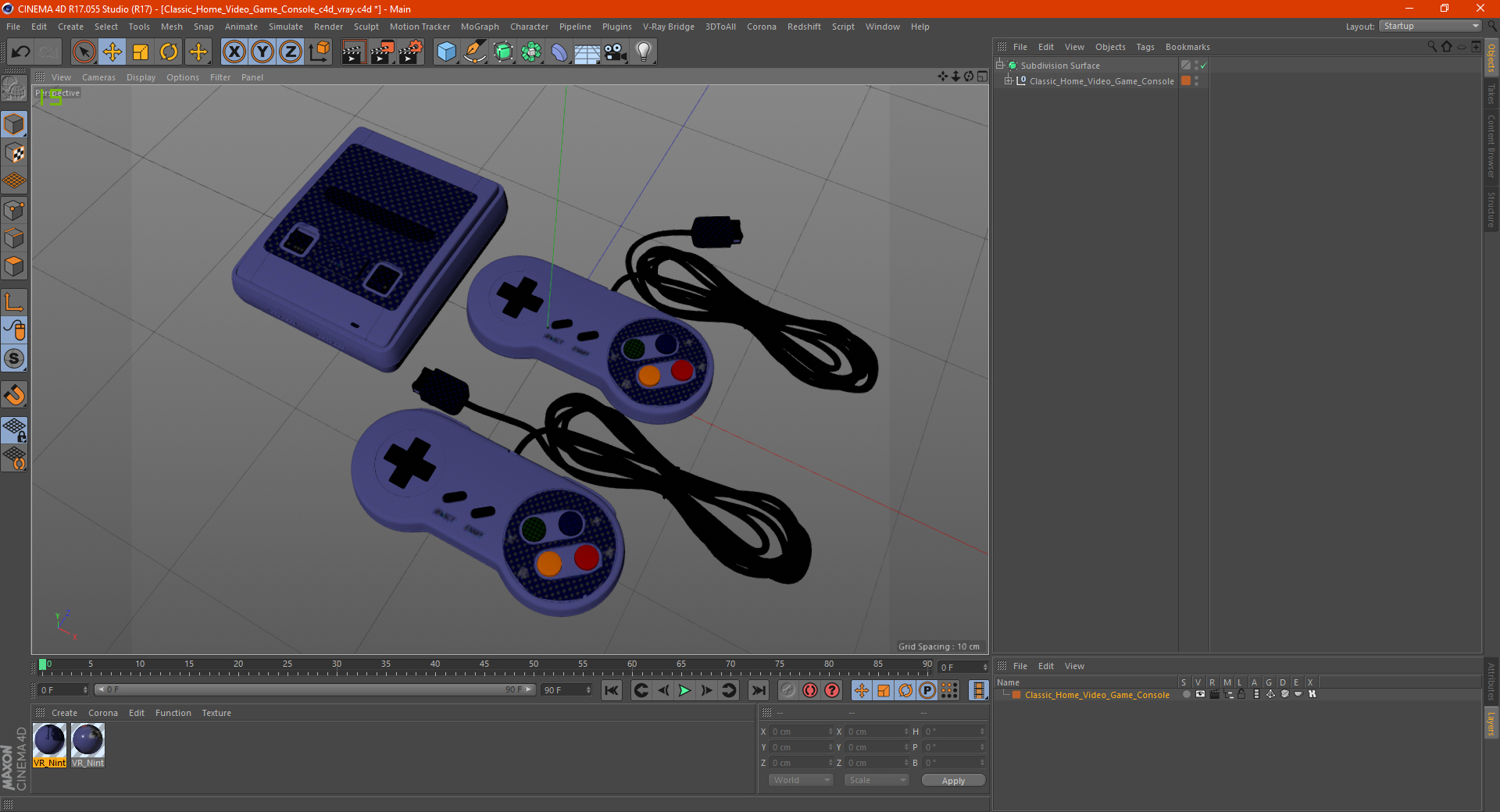 3D Classic Home Video Game Console