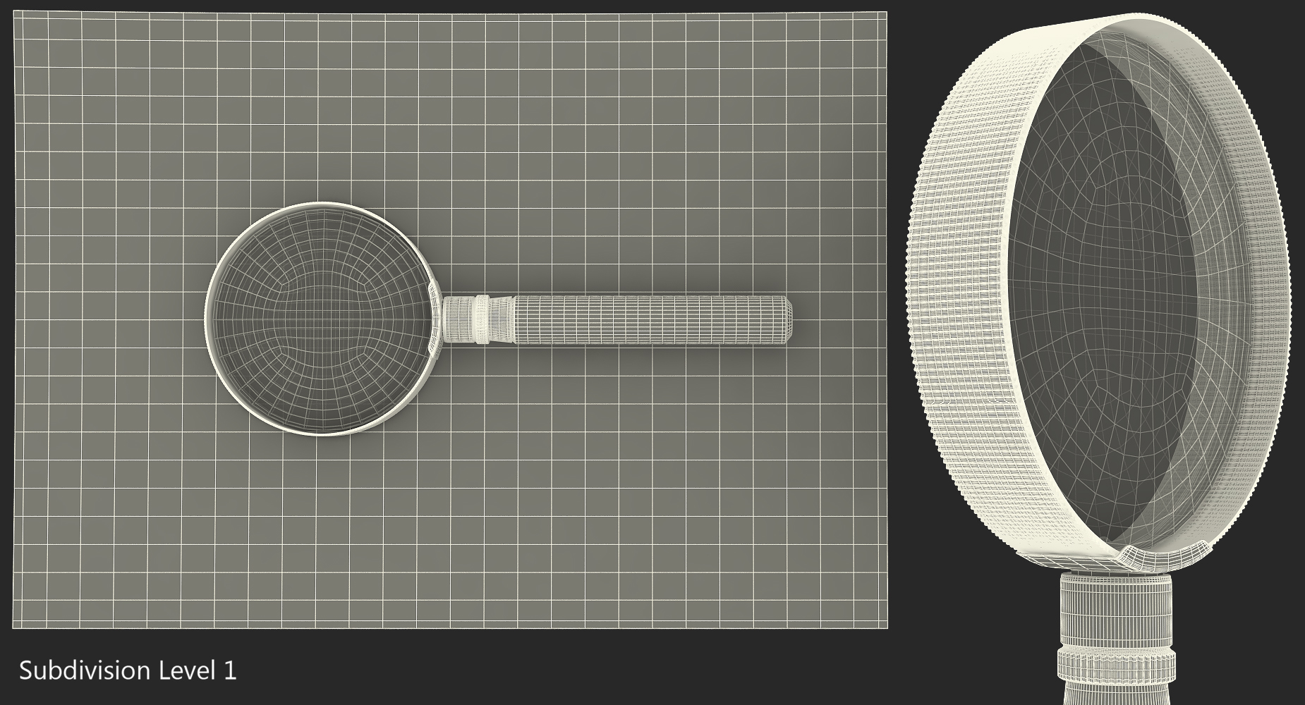 Magnifying Glass And Financial Report 3D