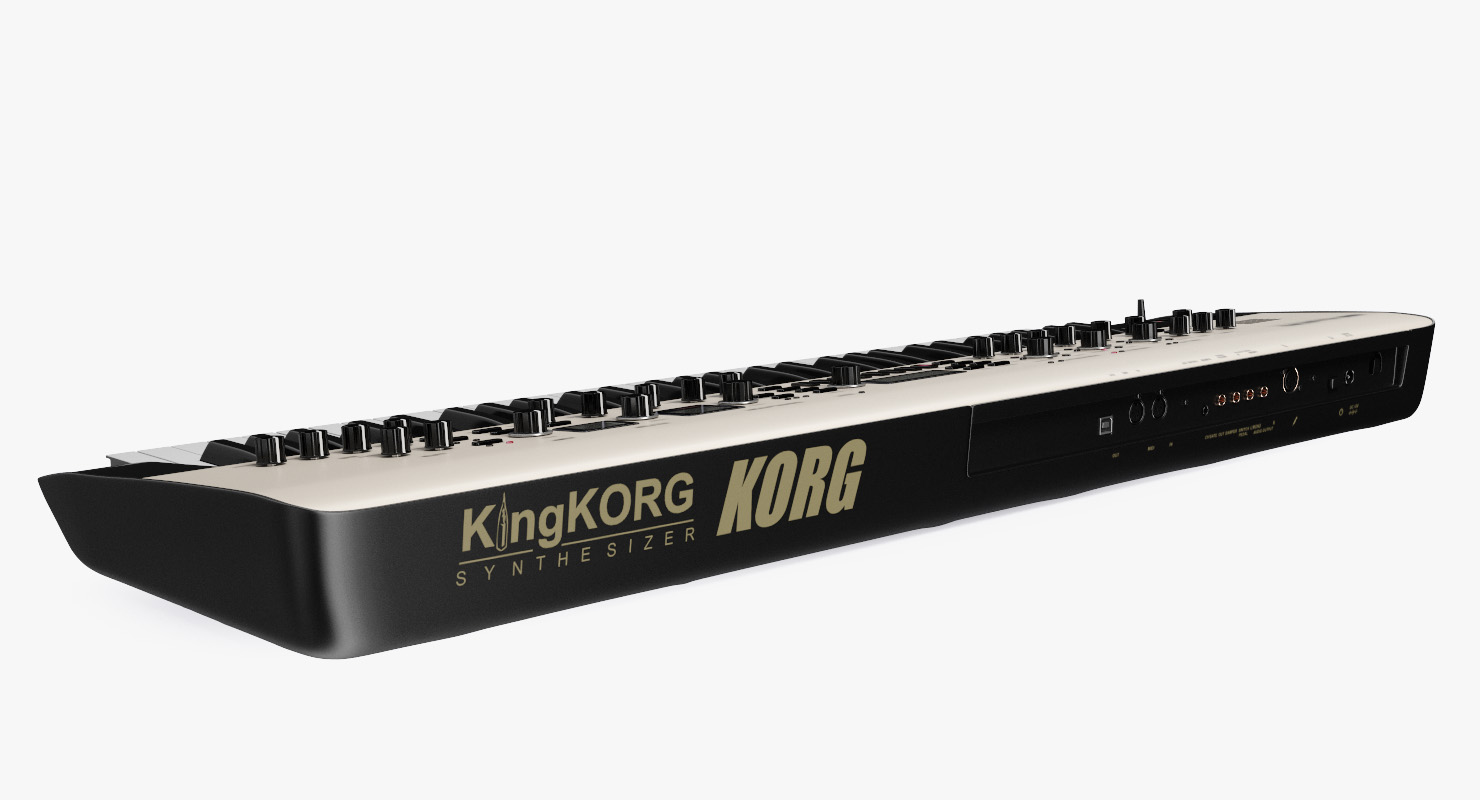 3D Korg KingKORG 61 Key Analog Modeling Synthesizer model
