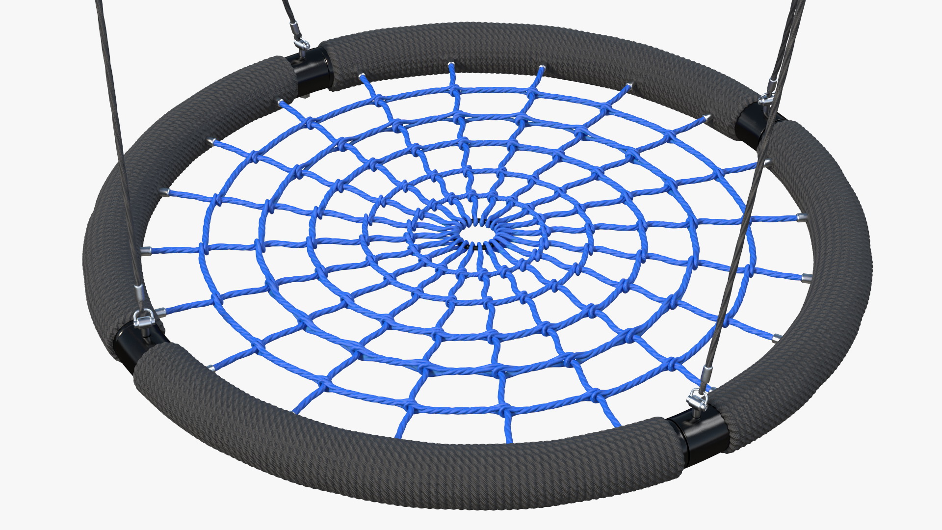3D Spider Web Saucer Swing Blue model