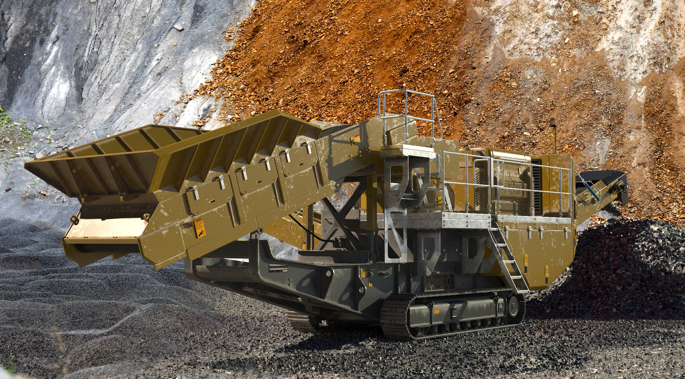 Hydraulic Cone Crusher Machine Rigged, view 4