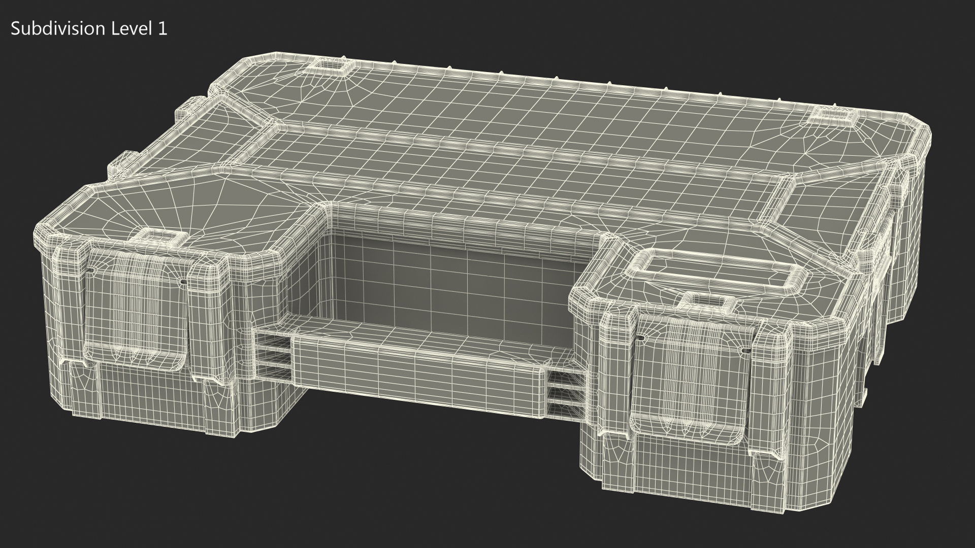 3D Stanley FatMax Organizer Tool Box model