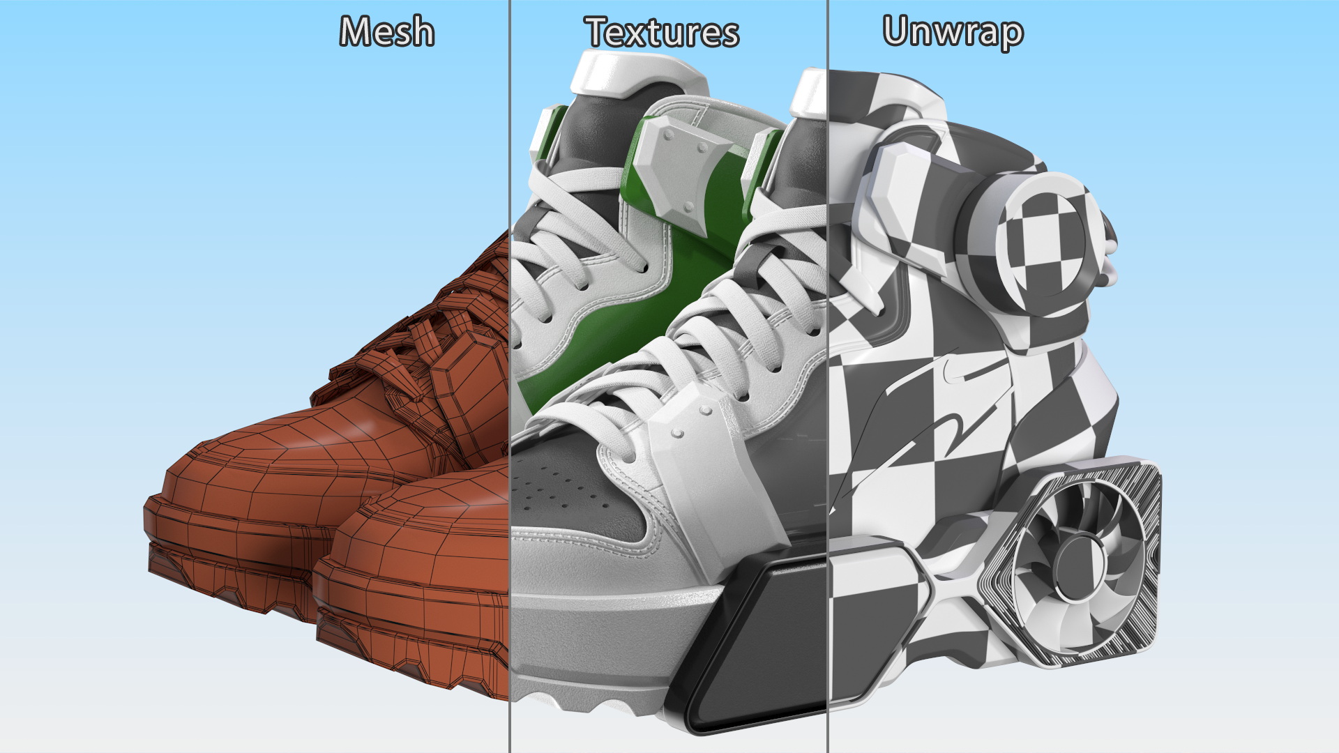 3D model Gaming PC Collectible Trainers