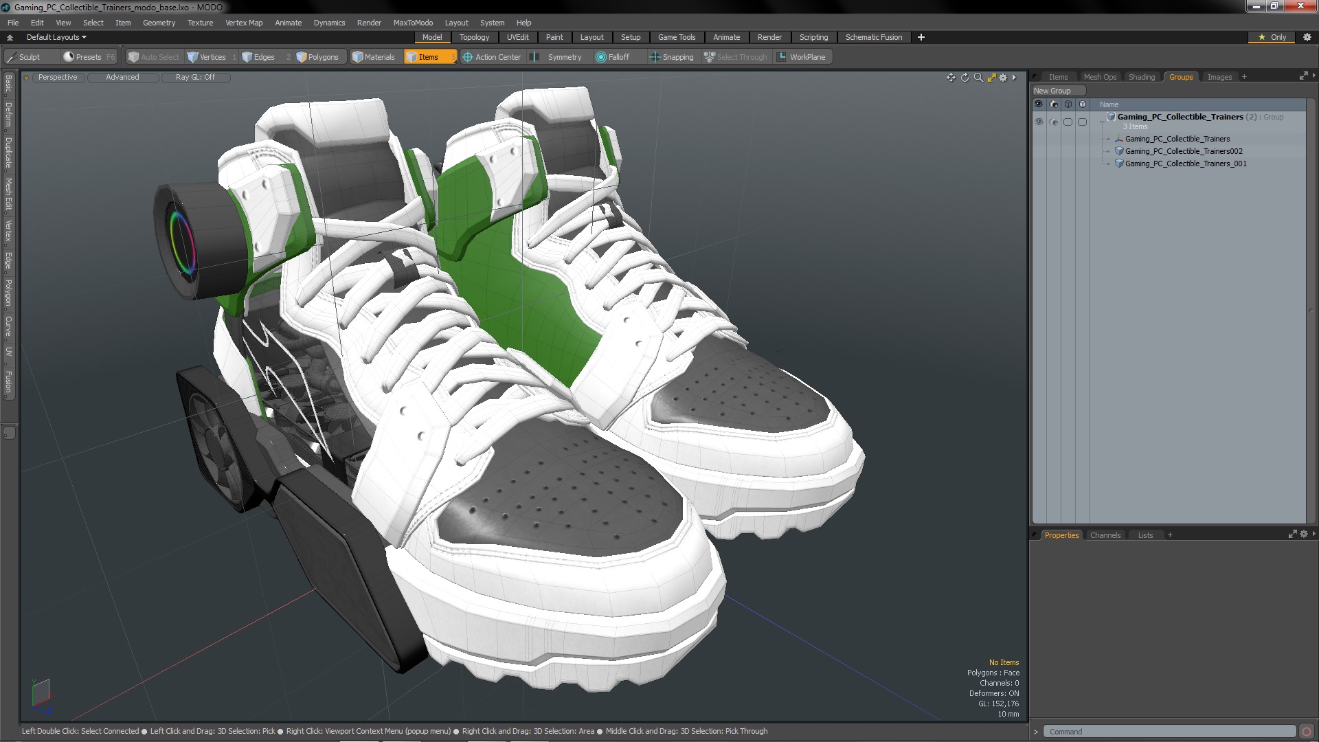 3D model Gaming PC Collectible Trainers