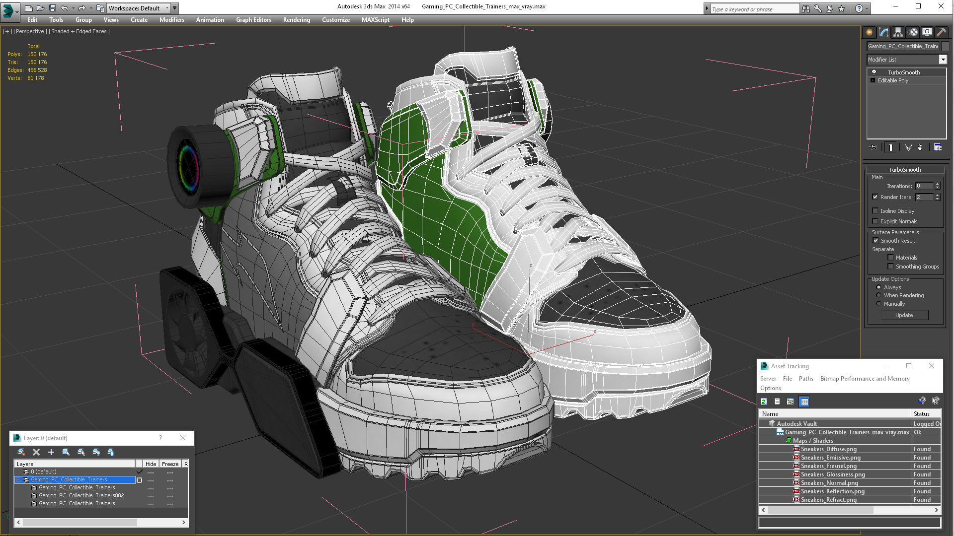 3D model Gaming PC Collectible Trainers